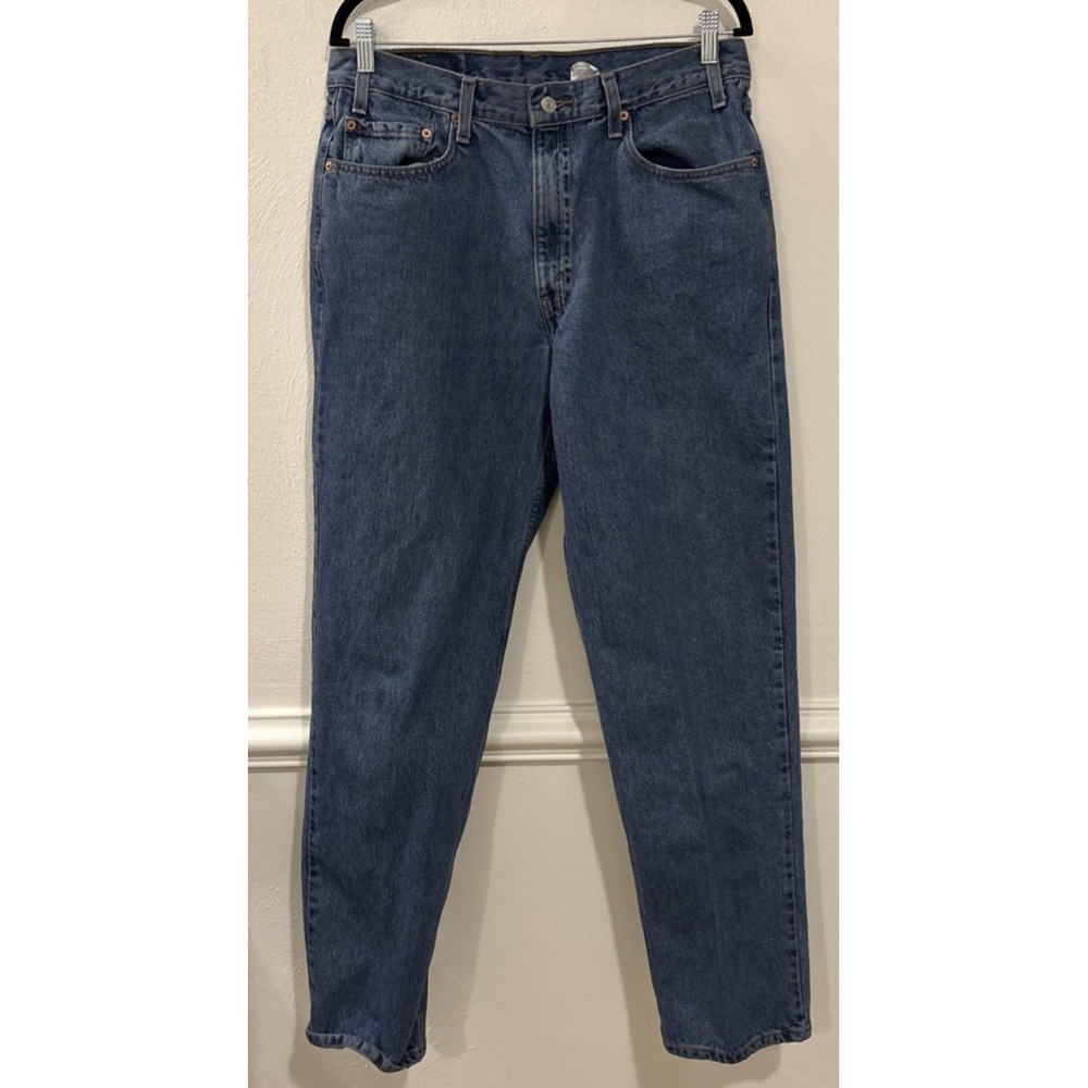 Levi's 550 Jeans Mens 36x34 Blue Denim Relaxed Fit‎ Straight Leg